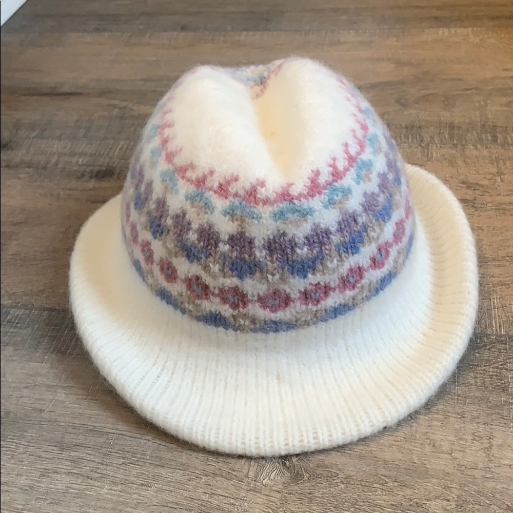 Vintage Hansen Wool Fedora Trilby Hat